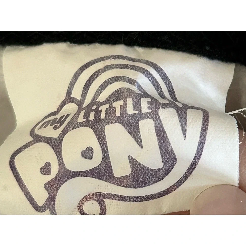 My Little Pony Rainbow Dash Plush Throw Silky Soft 'So Rad' 40x50 Blanket 2017‎